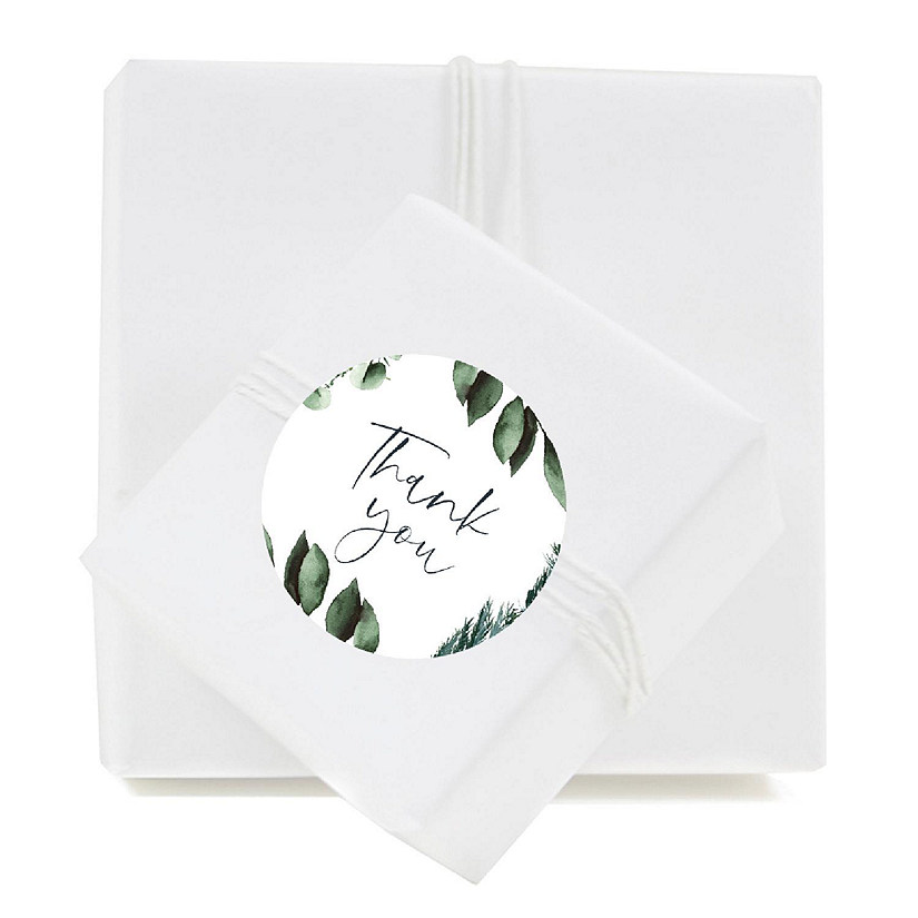 40PC Winter Snowy  Thank You Image