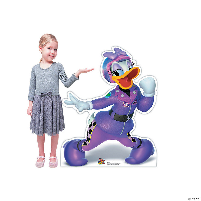 41" Disney&#8217;s Mickey & the Roadster Racers Daisy Duck Life-Size Cardboard Cutout Stand-Up Image