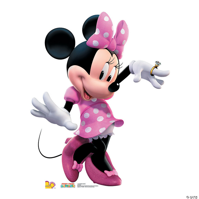41" Disney's Minnie Mouse Dance Life-Size Cardboard Cutout Stand-Up Image