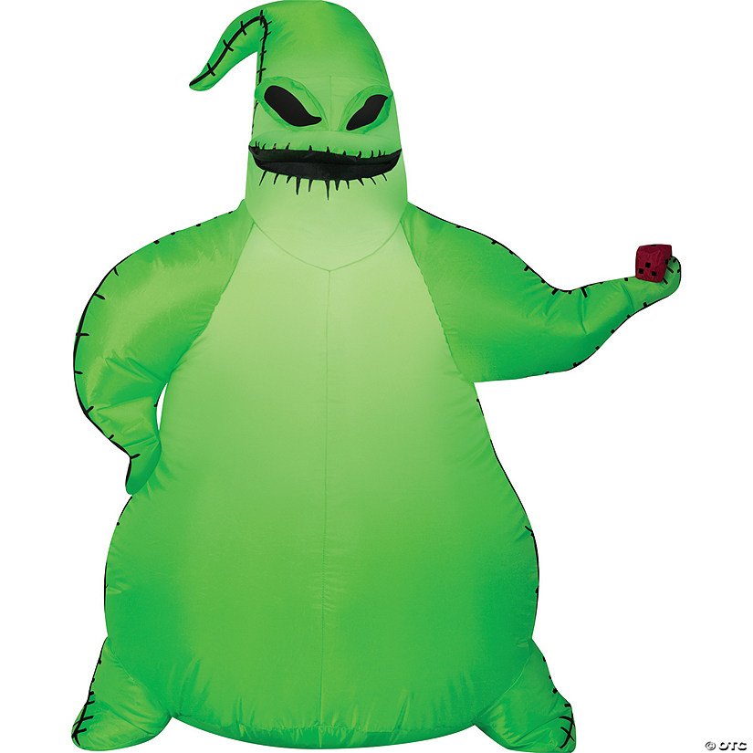 42" Airblown&#174; Inflatable The Nightmare Before Christmas Green Oogie Boogie Yard Decoration Image