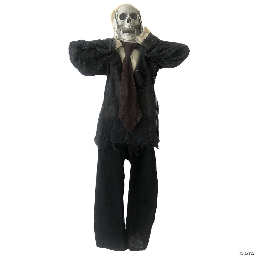 43" Hanging Skull Man Animated Image