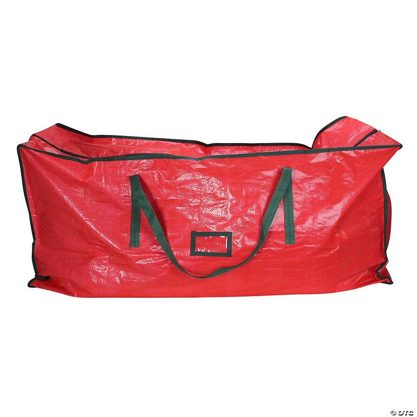 43" Red and Green Canvas Multipurpose Christmas Storage Bag Image