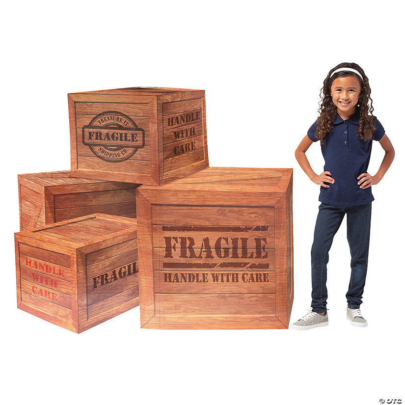 44" Dig Crates Cardboard Cutout Stand-Up Image