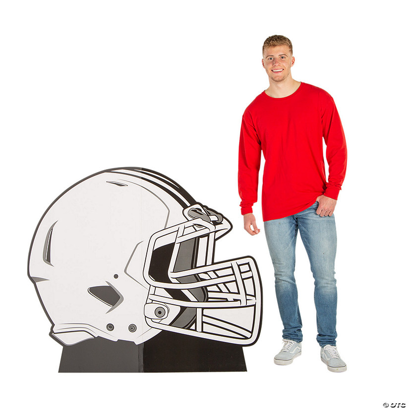 44" Football Helmet Cardboard Cutout Stand-Up Image