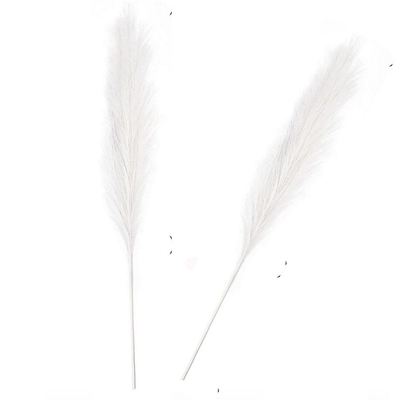 44" Silk Pampas Grass Artificial Plant Sprays Stems Image