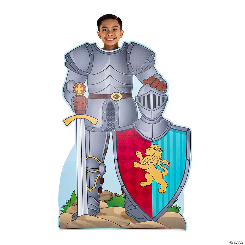 45" x 58" Kingdom VBS Armor Cardboard Cutout Stand-In Stand-Up Image