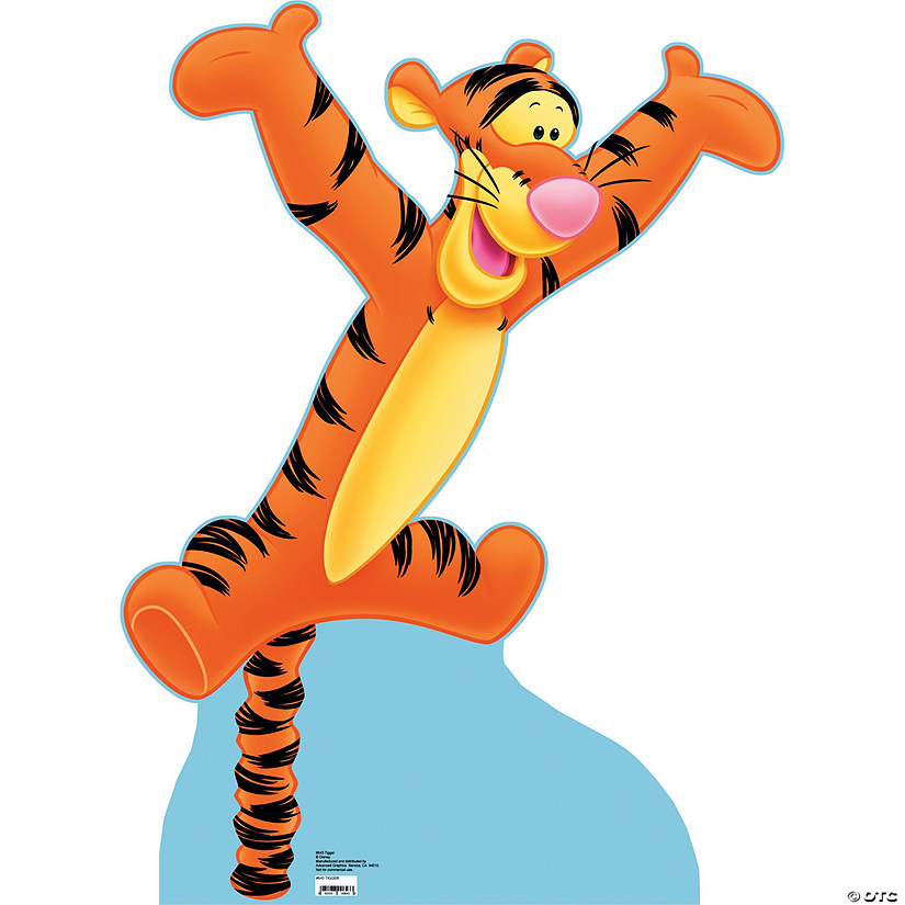 46" Disney's Winnie the Pooh Tigger Life-Size Cardboard Cutout Stand-Up Image