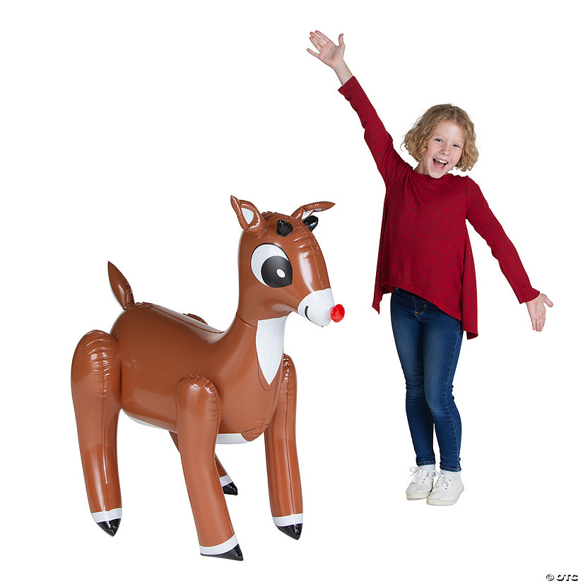 46" Giant Inflatable the Red-Nosed Reindeer<sup>&#174;</sup> Image