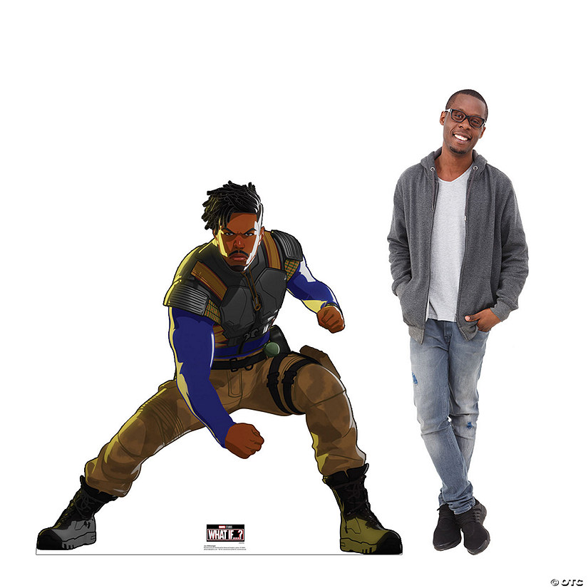 46" Marvel: What If?&#8482; Killmonger Life-Size Cardboard Cutout Stand-Up Image