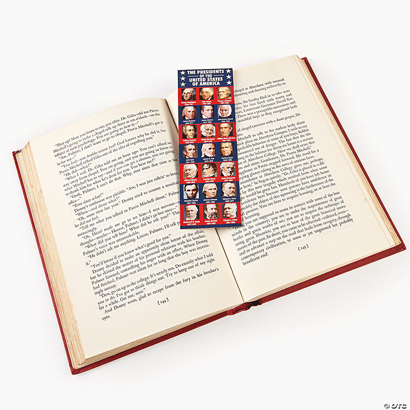 48 U.S. Presidents Bookmarks - Discontinued