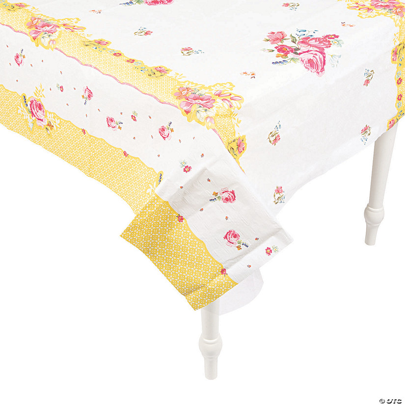 48" x 72" Truly Scrumptious Paper Tablecloth Image