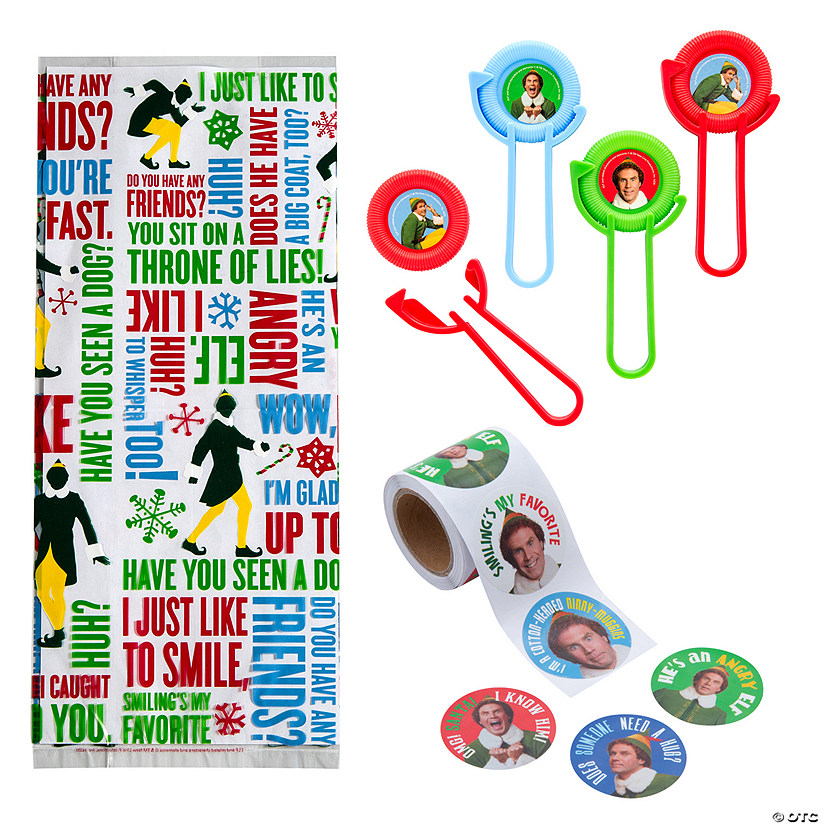 49 Pc. Buddy the Elf&#8482; Mini Handout Kit for 24 Image