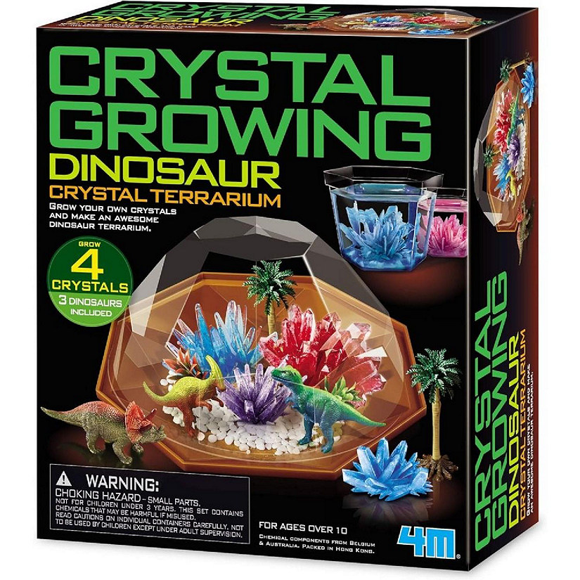 4M Crystal Growing Dinosaur Image