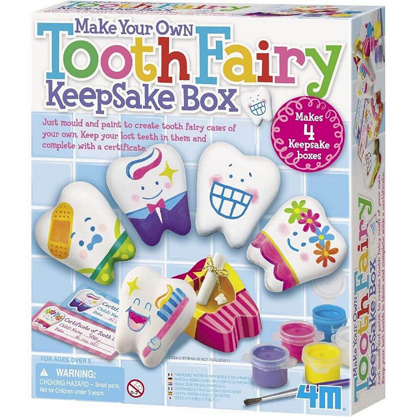 4M Make Your Own Tooth Fairy Box Image