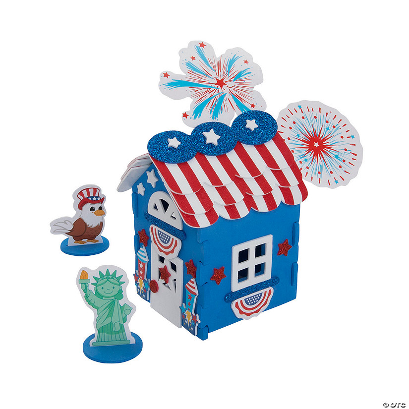 4th of July Cottage Craft Kit - Makes 12 Image