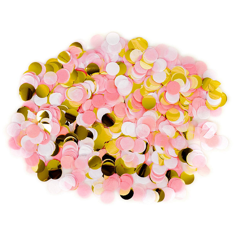 5.3oz Tissue Paper Confetti Mint, Lavender, Purple Image