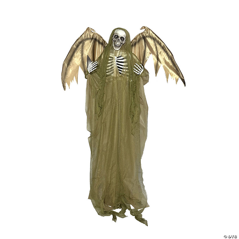 5.5 FT ANIMATED REAPER WITH WINGS Image