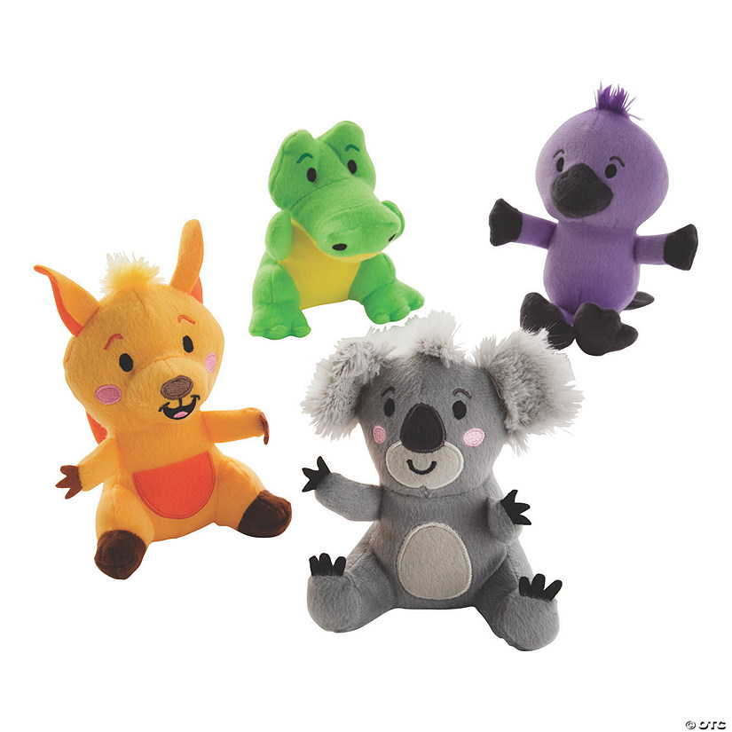 5" Australian Stuffed Animal Characters Assortment - 12 Pcs. Image