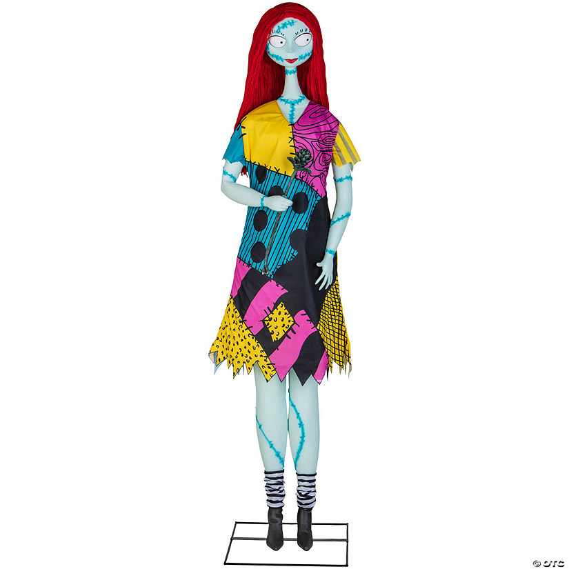 5 Ft. 10" The Nightmare Before Christmas&#8482; Sally Animated Standing Halloween Decoration Image