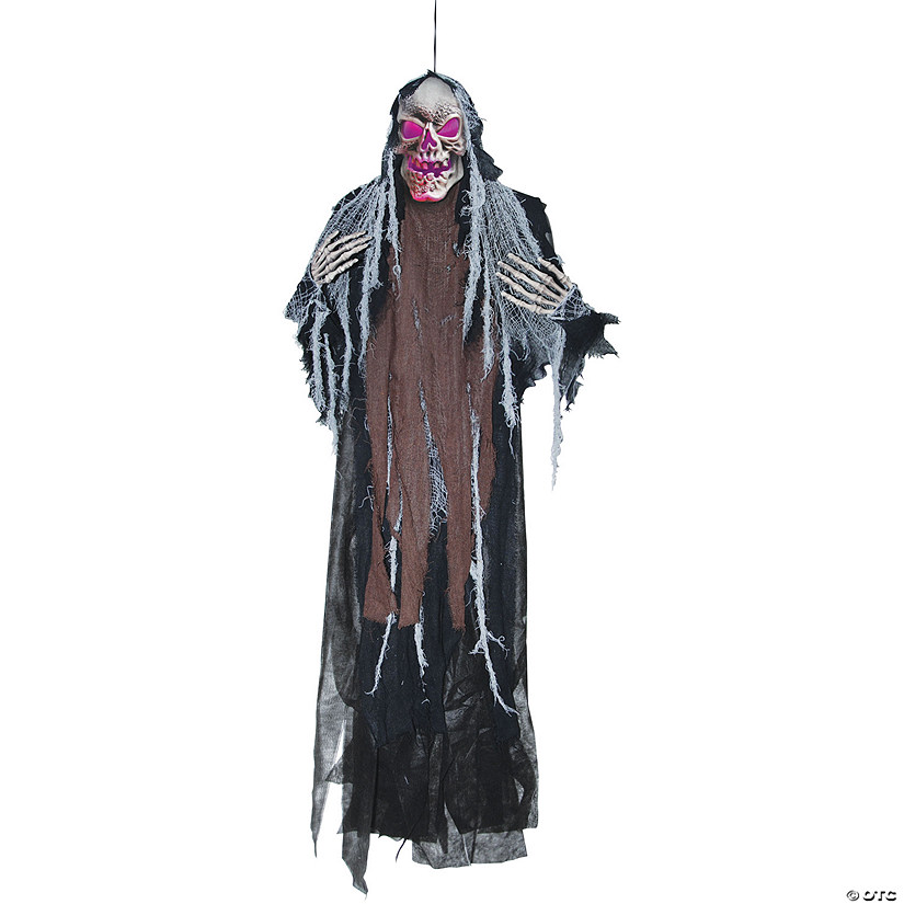 5 Ft. Hanging Creepy Reaper Halloween Decoration Image