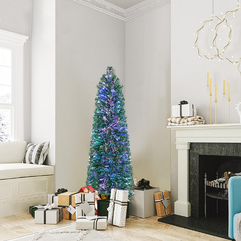 Christmas tree with fiber optics online