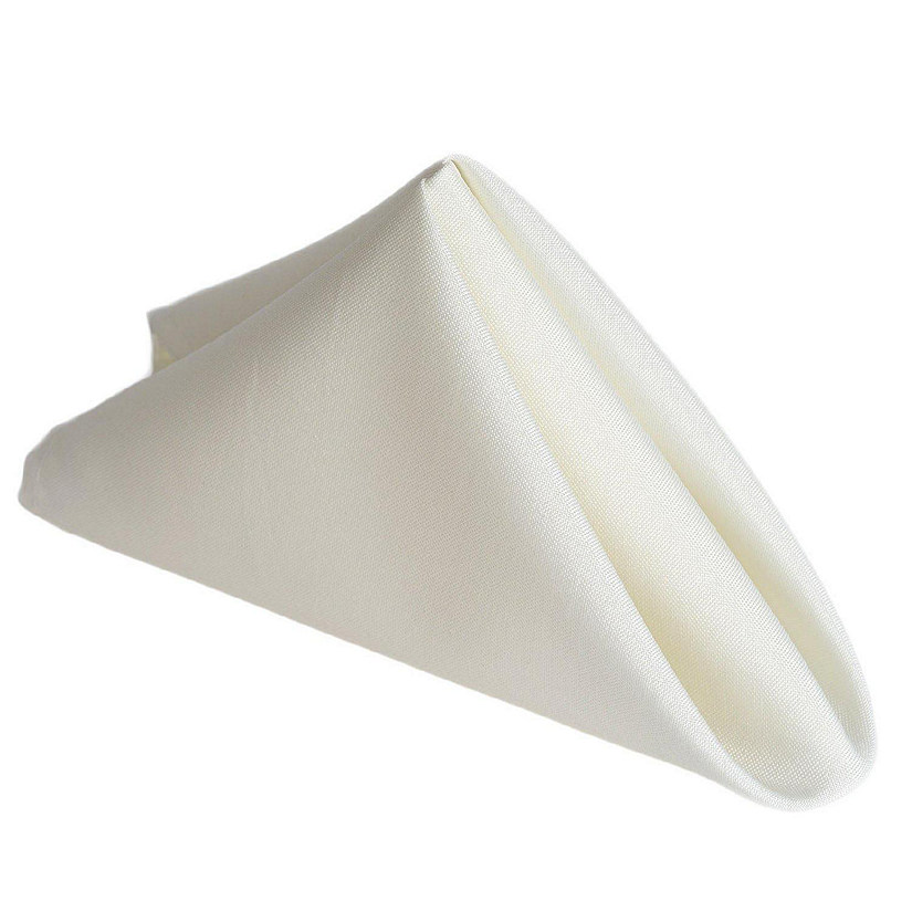 5 pcs 17" Polyester Napkins Affordable Wedding Table Top Supply Decorations  Image