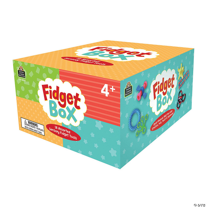 5" x 6" Fidget Sensory Toy, Handout & Reward Box - 18 Pc. Image