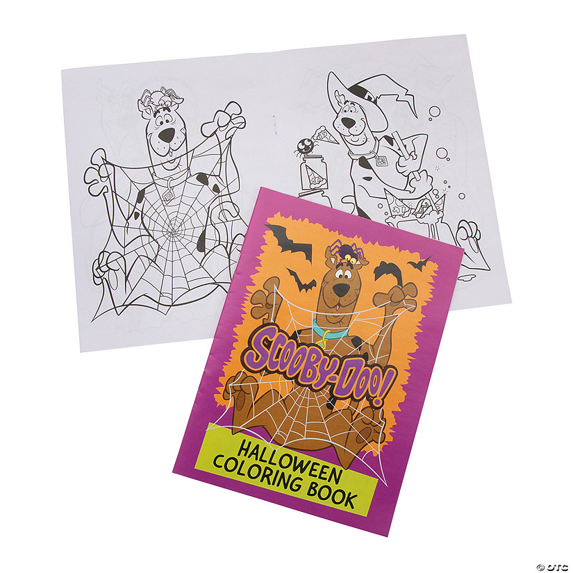 5" x 7" Scooby-Doo!&#8482; Halloween Paper Coloring Books &#8211; 24 Pc. Image