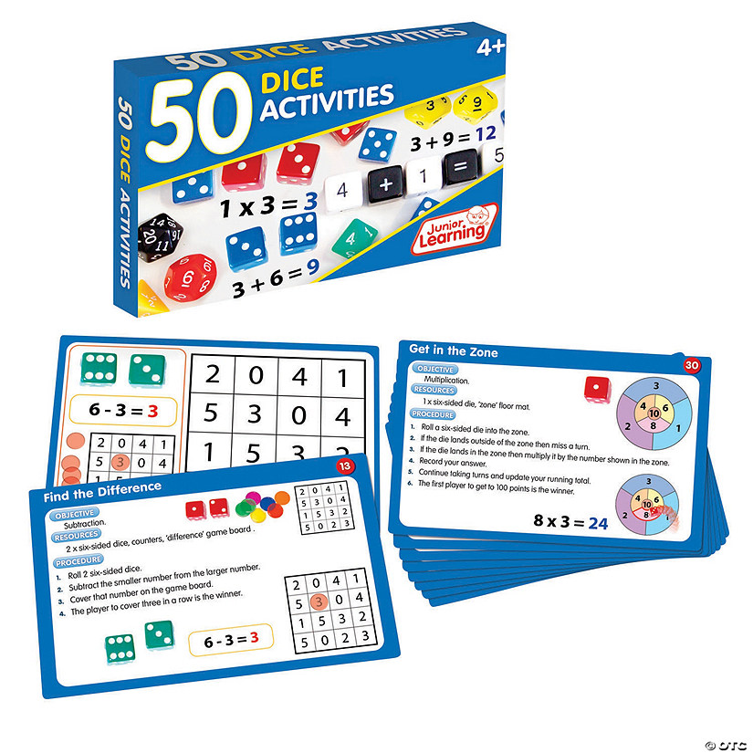 50 Dice Activities Image
