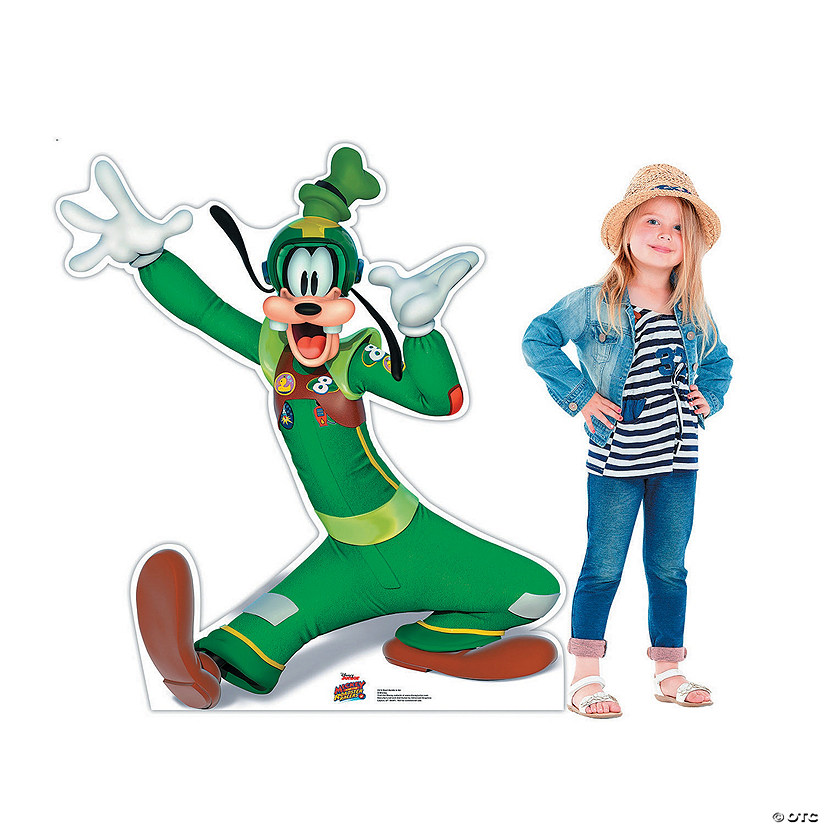 50" Disney&#8217;s Mickey & the Roadster Racers Goofy Life-Size Cardboard Cutout Stand-Up Image
