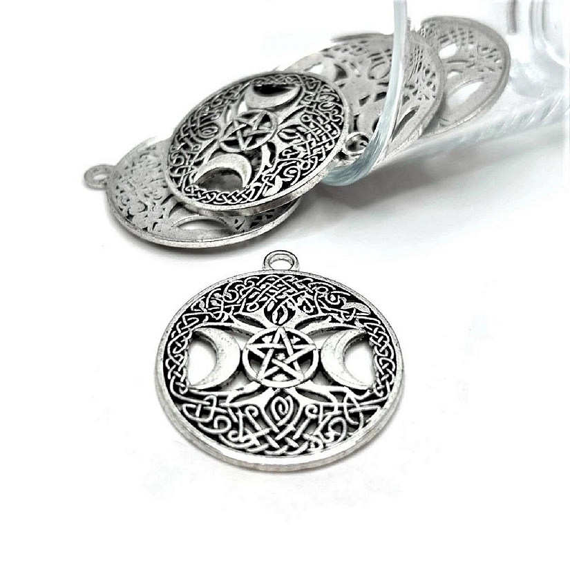 50 Pcs Large Wiccan Goddess Charms Image