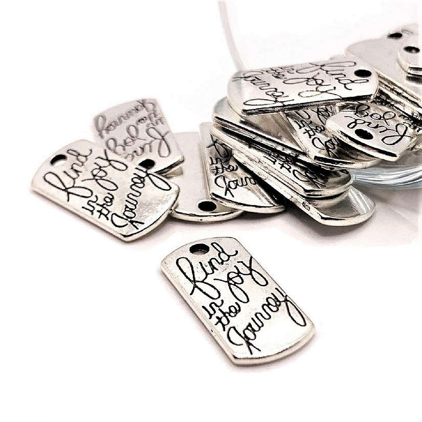50 Pieces Find the Joy Charms Image