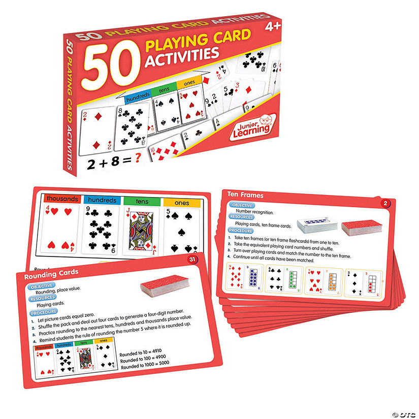 50 Playing Card Activities Image