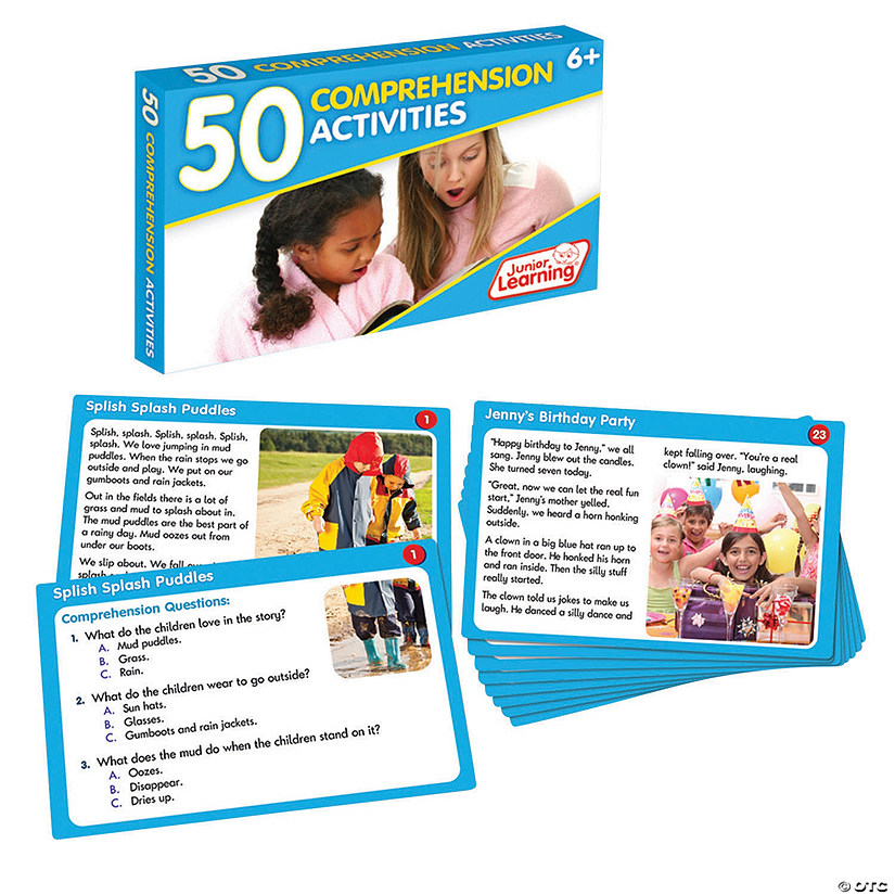 50 Reading Comprehension Activities Image