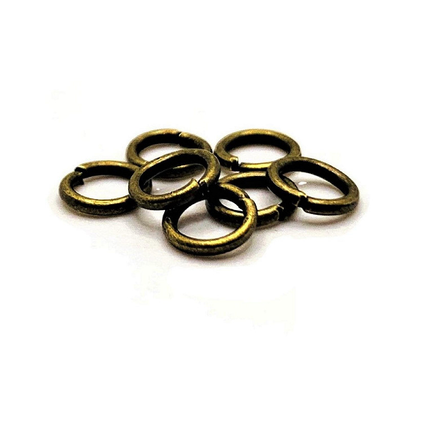 500 Pieces 6mm Bronze Jump Rings Image