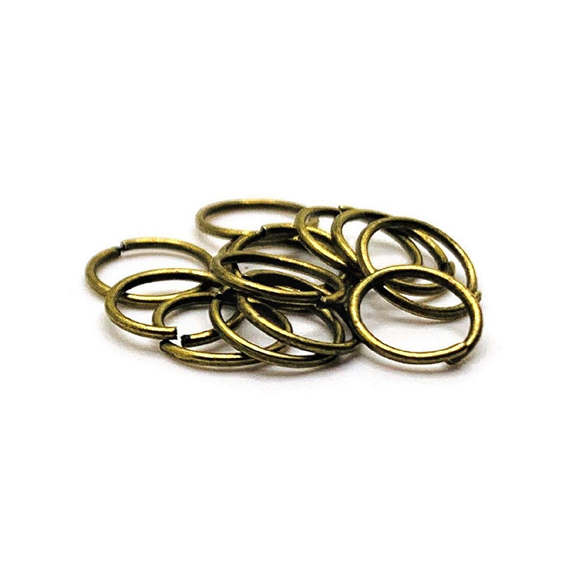 500 Pieces 8mm Bronze Jump Rings Image