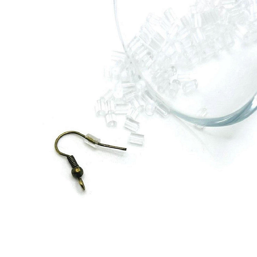 500 Pieces Clear Earring Stopper Backs Image