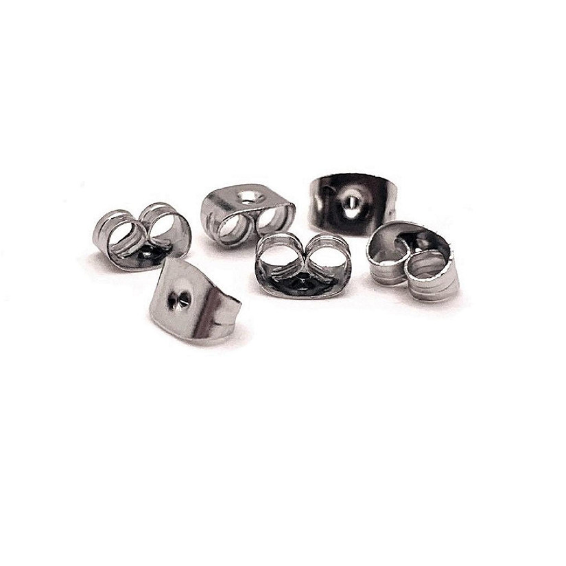 500 Pieces Stainless Steel Earring Backs Image