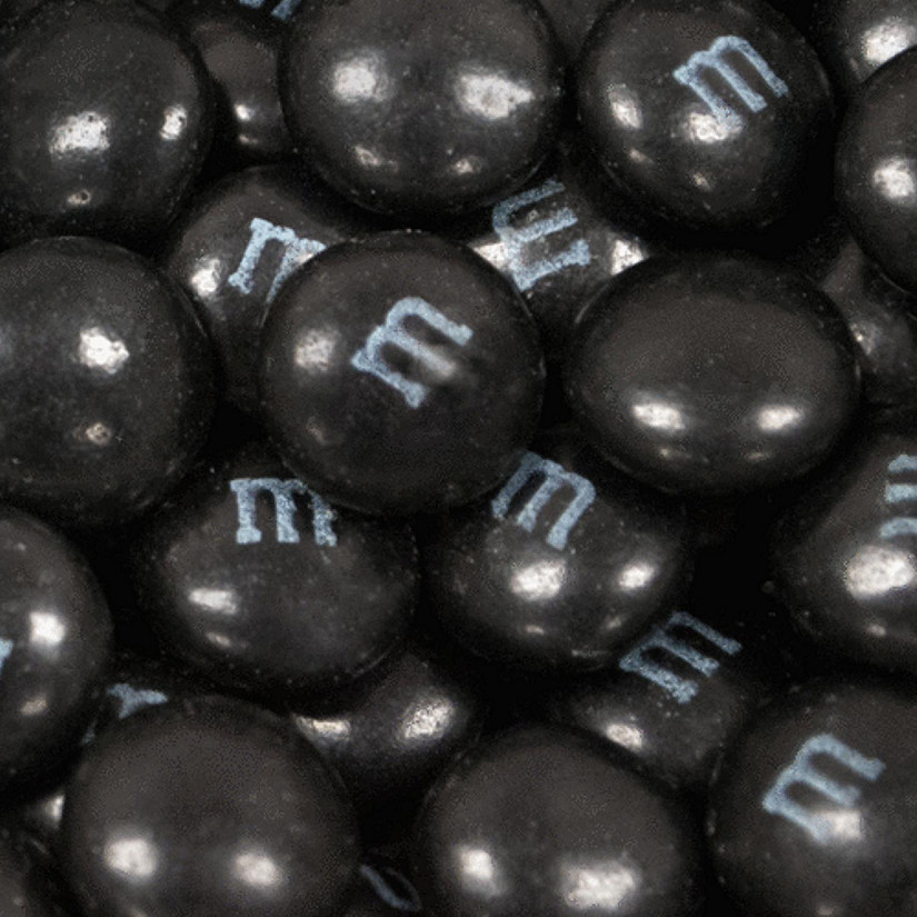 5,000 Pcs Black M&amp;M's Candy Milk Chocolate (10lb Case, Approx. 5,000 Pcs) Image