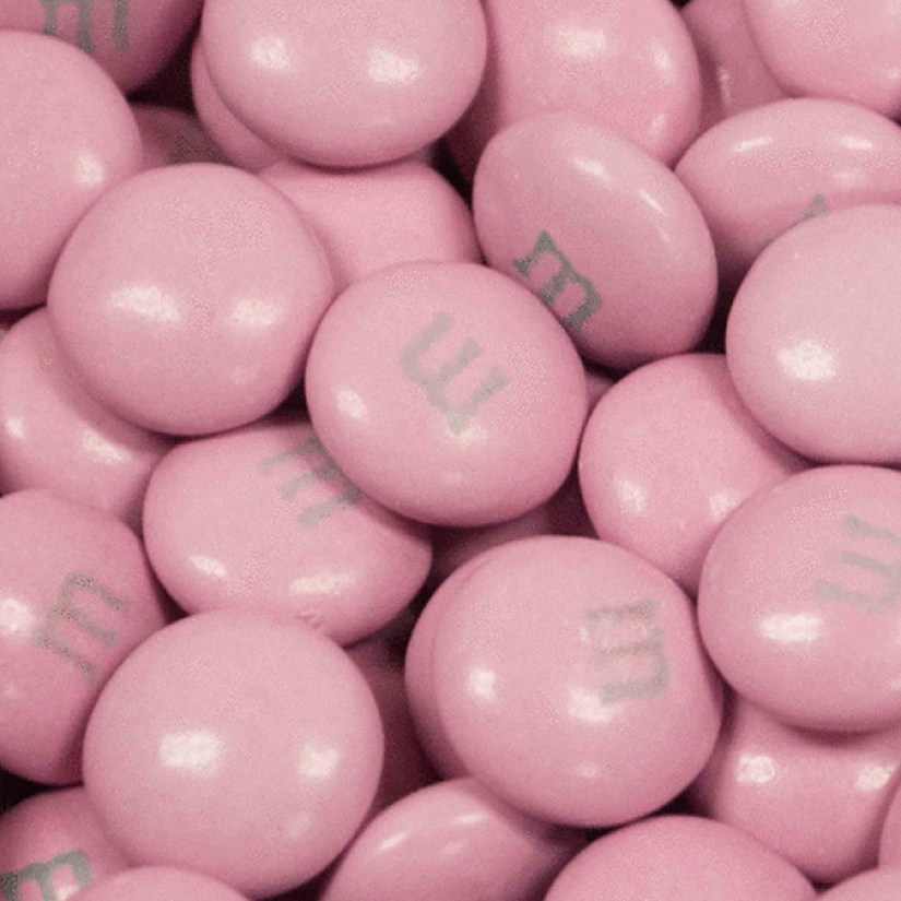 5,000 Pcs Pink M&M's Candy Milk Chocolate (10lb Case, Approx. 5,000 Pcs) Image