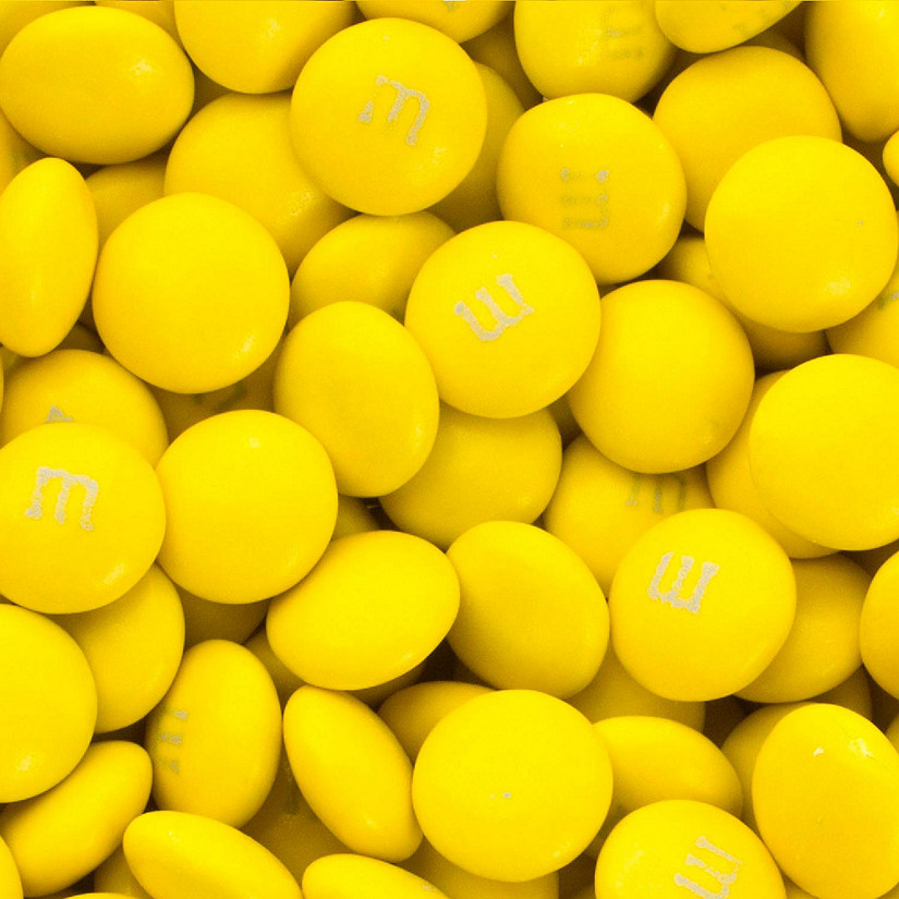 5,000 Pcs Yellow M&amp;M's Candy Milk Chocolate (10lb Case, Approx. 5,000 Pcs) Image