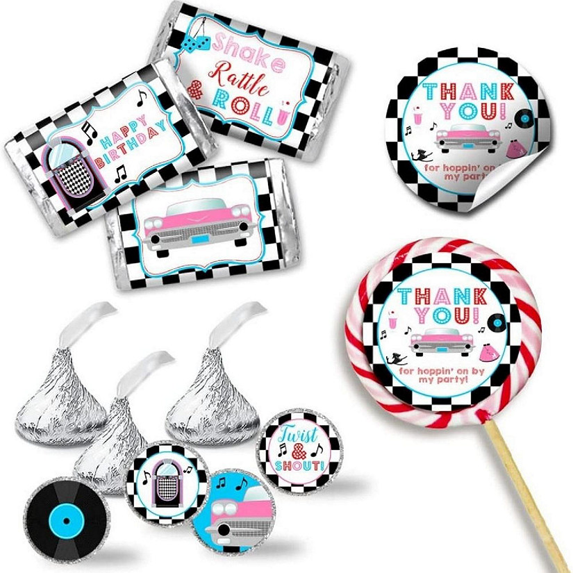 50's Sock Hop Sticker Bundle 429pc. by AmandaCreation Image