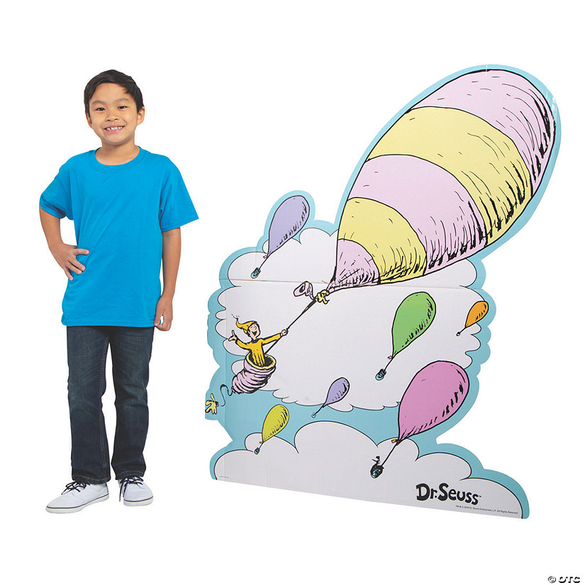 51 1/2" Dr. Seuss&#8482; Oh, the Places You&#8217;ll Go Cardboard Cutout Stand-Up Image