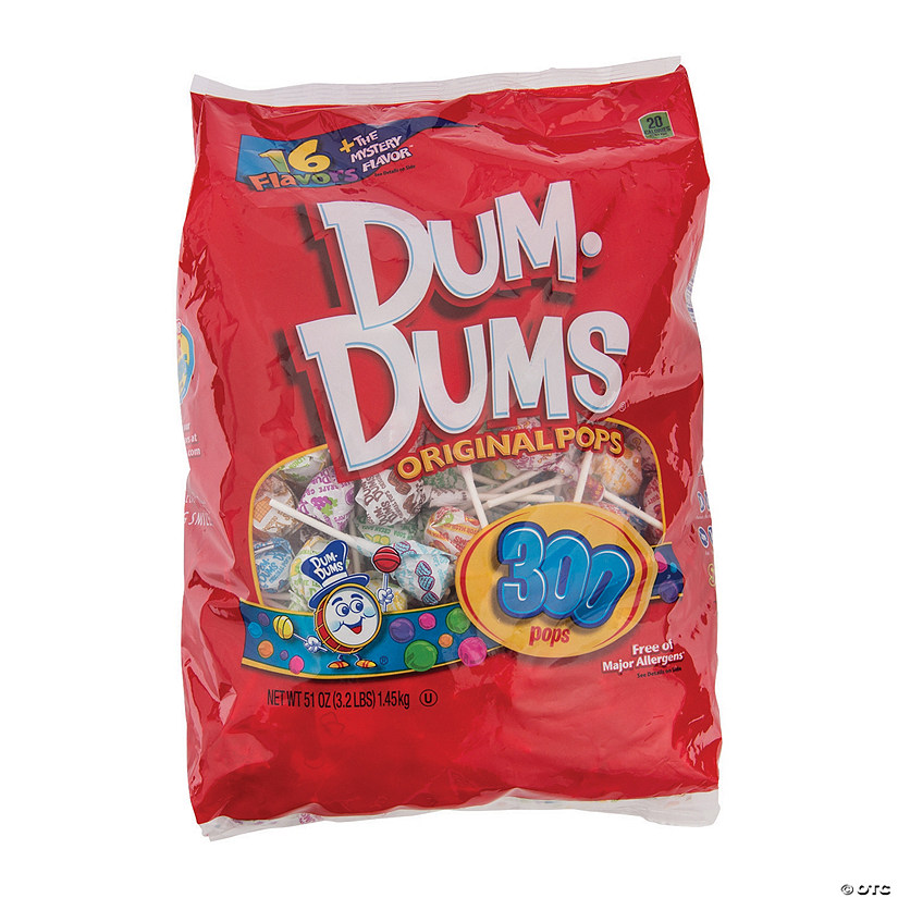 51 oz. Bulk 300 Pc. Dum Dum<sup>&#174;</sup> Lollipops Big Pack Image
