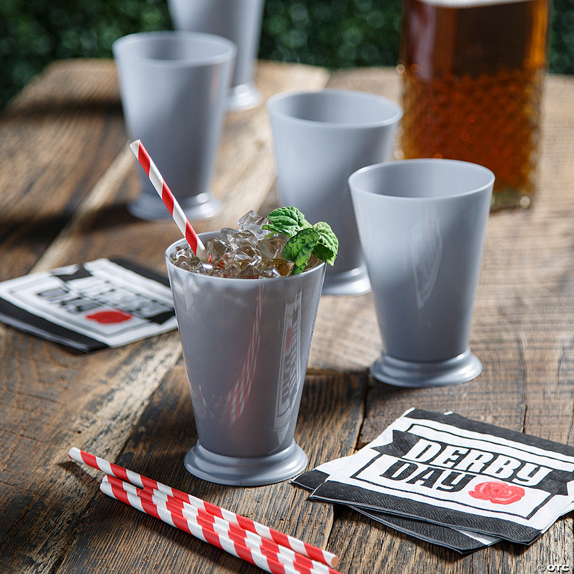 52 Pc. Derby Mint Julep Cocktail Drinkware Kit for 12 Image