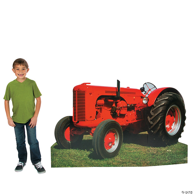 53" Realistic Tractor Cardboard Cutout Stand-Up Image