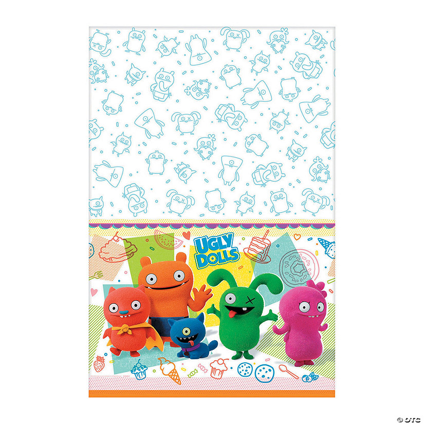 54" x 96" UglyDolls Plastic Tablecloth Image