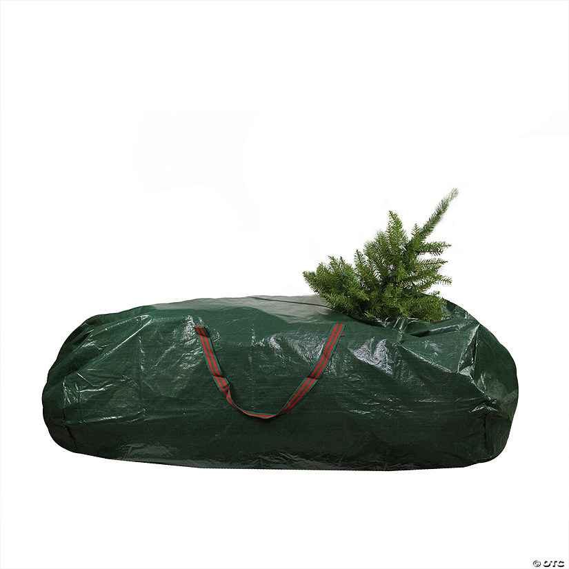 56" Green and Red Artificial Christmas Tree Storage Bag Image