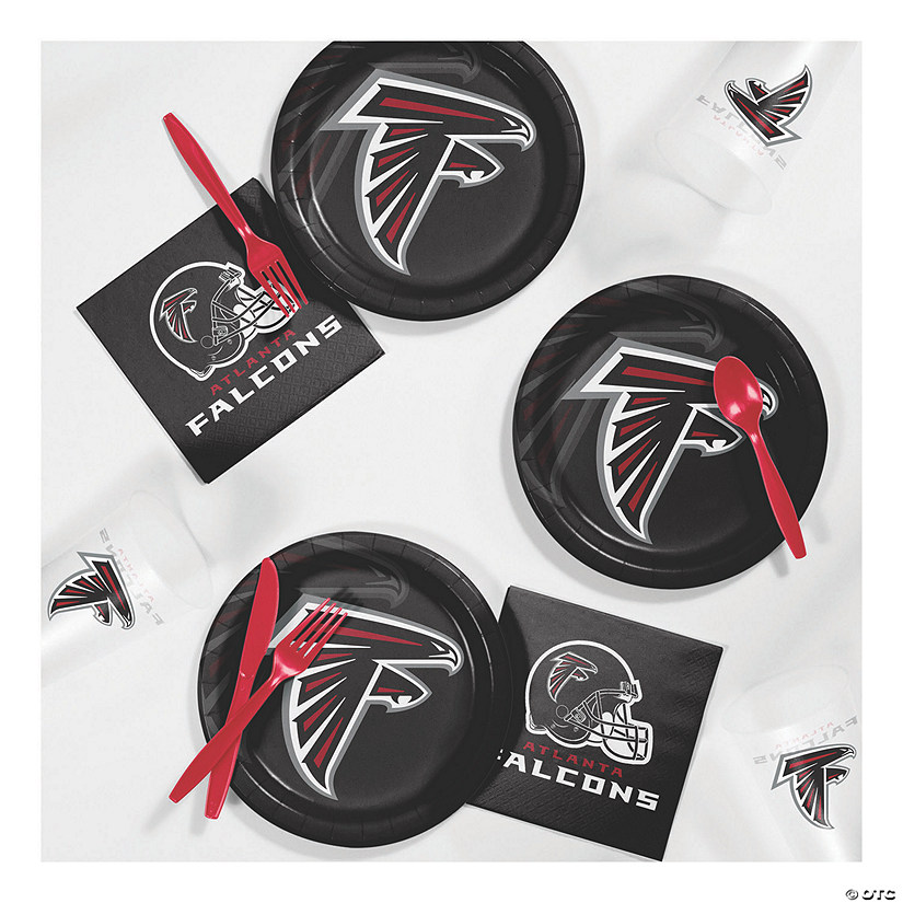 56 Pc. Nfl Atlanta Falcons Tailgating Kit  For 8 Guests Image