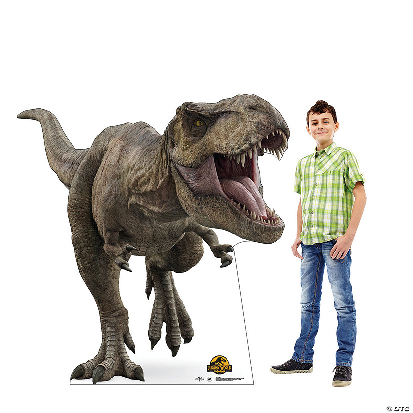 59" Jurassic World 3: Dominion&#8482; Tyrannosaurus Rex Cardboard Cutout Stand-Up Image